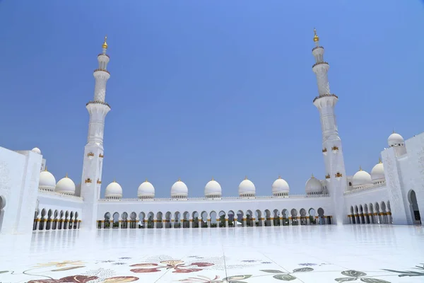 Sheikh Zayed Grand Mosque Center Szgmc Den Största Moskén Förenade — Stockfoto