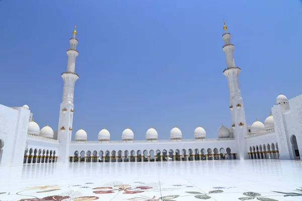 Sheikh Zayed Grand Mosque Center Szgmc Mezquita Más Grande Los —  Fotos de Stock