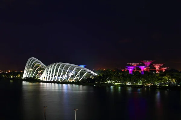 Marina Bay Sands Singapore Sulla Baia Singapore — Foto Stock