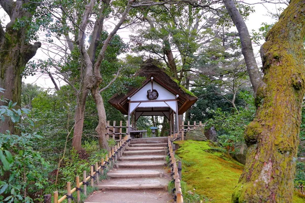 Kenroku Один Трьох Великих Садів Японії Місті Каназава Провінція Ісікава — стокове фото