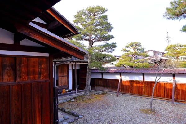 日本高山市Gifu市Hida Takayama老城区保存完好的传统政府办公室 — 图库照片