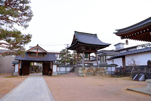 Ancien Temple Japonais Historique Petite Ville Hida Furukawa Gifu Japon — Photo
