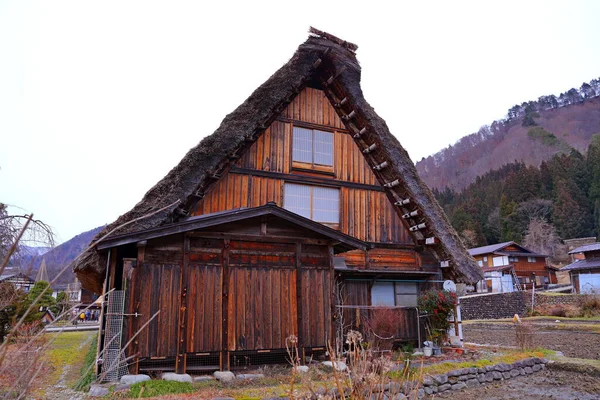 Historiska Byn Shirakawa Shirakawa Listat Som Ett Japans Unesco Världsarv — Stockfoto