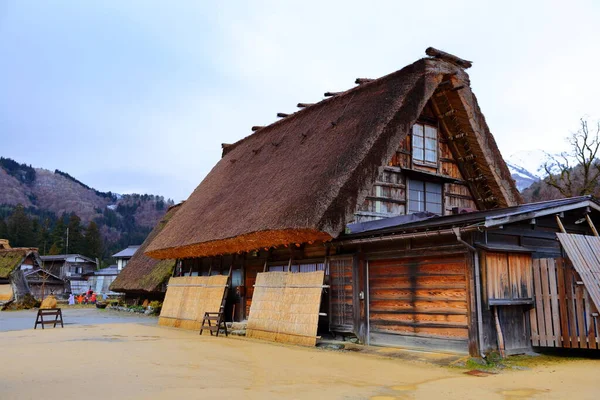 Pueblo Histórico Shirakawa Shirakawa Catalogado Como Uno Los Sitios Del — Foto de Stock