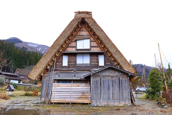 Pueblo Histórico Shirakawa Shirakawa Catalogado Como Uno Los Sitios Del —  Fotos de Stock