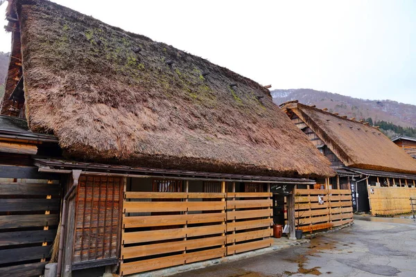 Historyczna Wioska Shirakawa Shirakawa Wpisany Listę Światowego Dziedzictwa Unesco Japonii — Zdjęcie stockowe