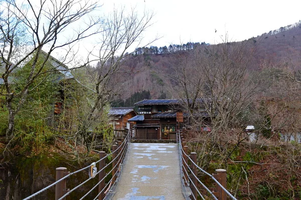 Historická Vesnice Shirakawa Shirakawa Zařazeno Jako Jedno Japonských Památek Unesco — Stock fotografie