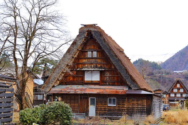 Pueblo Histórico Shirakawa Shirakawa Catalogado Como Uno Los Sitios Del —  Fotos de Stock