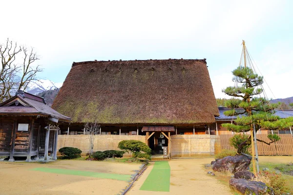 Storico Villaggio Shirakawa Shirakawa Elencato Come Uno Dei Siti Patrimonio — Foto Stock