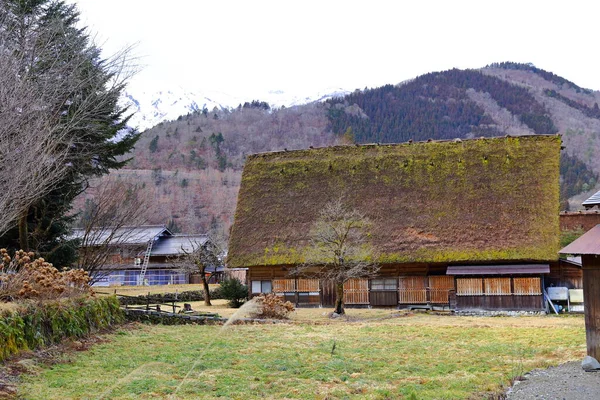 Historiska Byn Shirakawa Shirakawa Listat Som Ett Japans Unesco Världsarv — Stockfoto