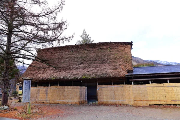 Das Historische Dorf Shirakawa Shirakawa Gehört Japans Unesco Welterbe Der — Stockfoto