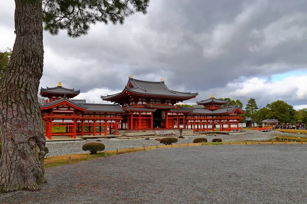 Arquitetura Tradicional Japonesa Complexo Byodoin Cidade Uji Kyoto Japão — Fotografia de Stock