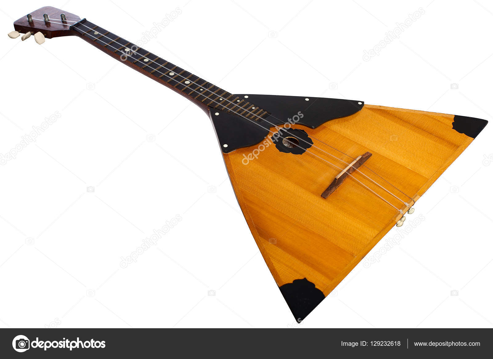 Anticuado Preceder Calor Balalaika musical instrument isolated on white background Stock Photo by  ©borisblik 129232618
