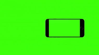 Yeşil arka plan akıllı telefon açar