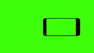 Yeşil arka plan akıllı telefon açar