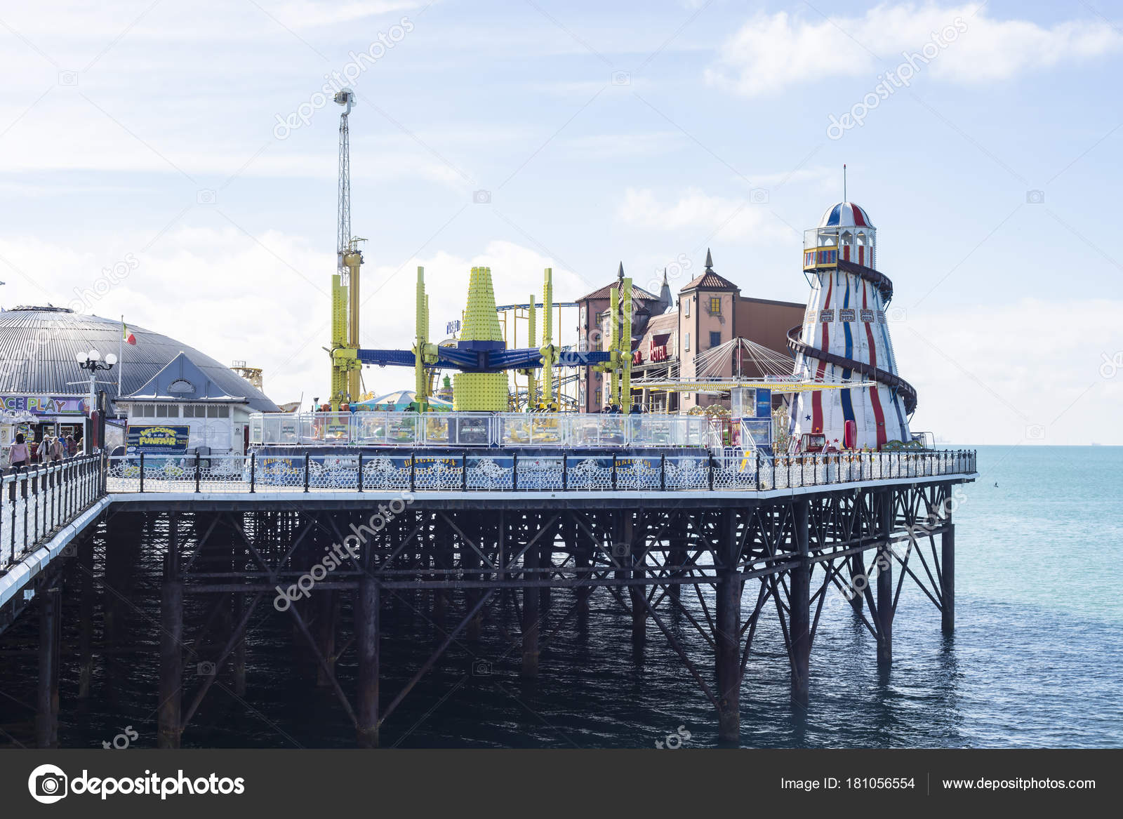Brighton Pier Palace Stock Editorial Photo © Kurt_P 181056554