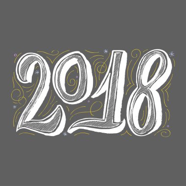 Yeni yıl baskı poster. Kış konsepti. Tatil kavramı. Yeni yıl kavramı