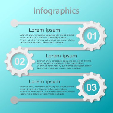 Vektör soyut çizim. Infographics.