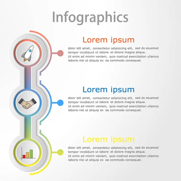 Vektör soyut çizim. Infographics.