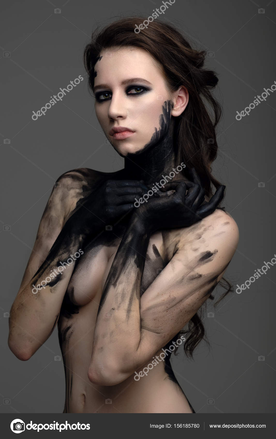 dark hairs on breast Pictures naked women shackled