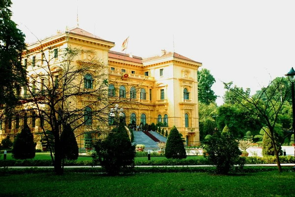 O Palácio do Presidente em Hanói Vietnã Ho Chi Minh — Fotografia de Stock