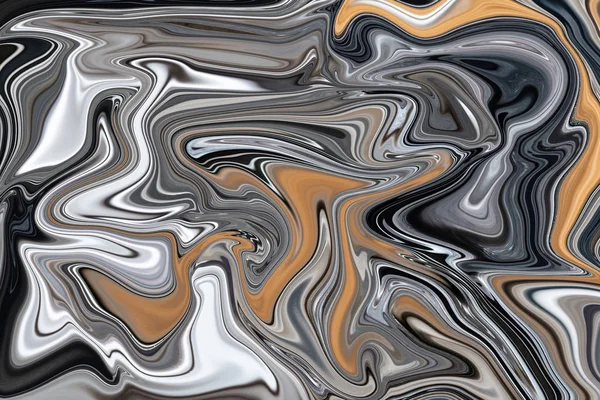 Abstração com linhas lisas em tom cinza claro, cor prata em imagens onduladas . — Fotografia de Stock