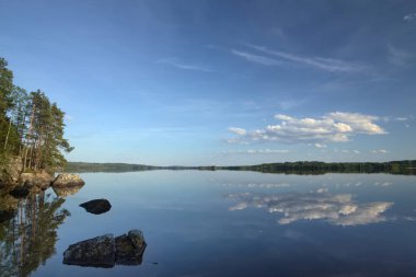 İsveç'te Faangsjoen üzerine düşünceler ile güzel cennet