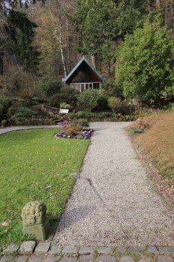 Fatimakapelle (Fatima Şapel) yakınındaki şehir Neuweier, Baden Wurttemberg, Almanya