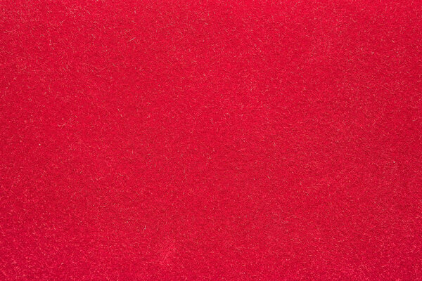 Макросъемка красной поверхности войлока

