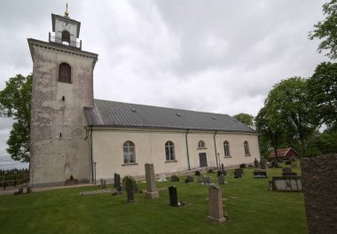 Halland, İsveç'te Laangaryd Binası kilise