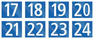 Hauptstrassen (ana yollar) İsviçre belirtileri topluluğu