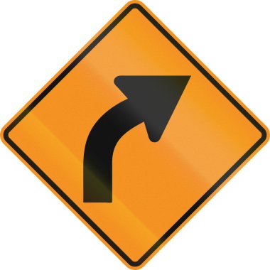 Geçici yol denetimi sürüm - doğru eğri