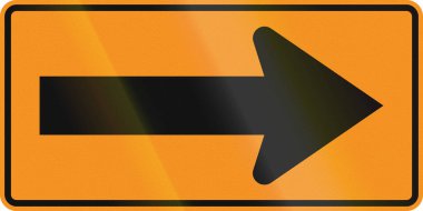 Amerika Birleşik Devletleri Mutcd yol işaret - sağ