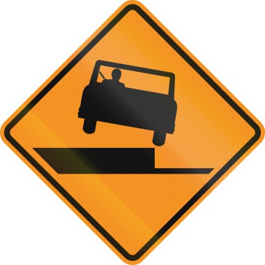 Amerika Birleşik Devletleri Mutcd yol işaret - düzensiz yol