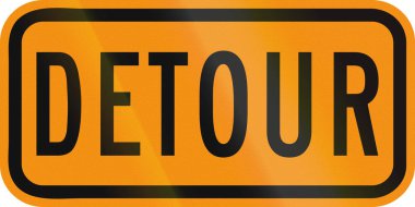 Amerika Birleşik Devletleri Mutcd yol işaret - servis yolu