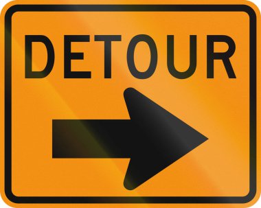 Amerika Birleşik Devletleri Mutcd yol işaret - servis yolu