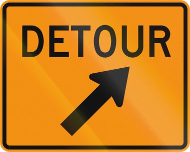 Yol işaret ABD'de Virginia devlet - servis yolu yön kullanılır.