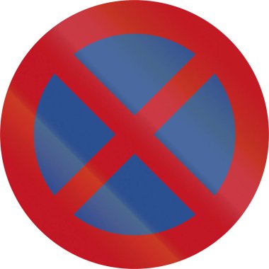 Yeni Zelanda yol işaret Rp-1 - yok stoppin