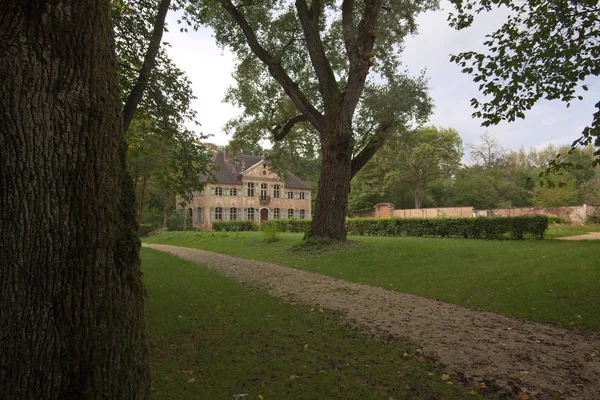Appelhof, resmen anıt, Allersberg Bavyera yakınındaki olarak listelenen bir Rokoko manor — Stok fotoğraf