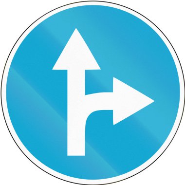 Estonca yol işareti