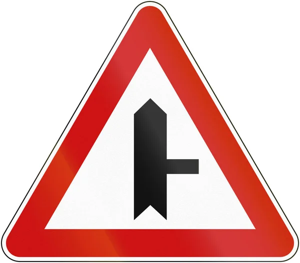 Croatian Road Sign — Stock Photo, Image
