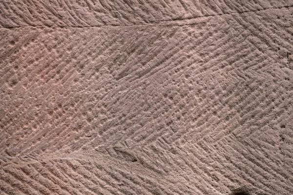 Macro van arenite textuur in een oude steengroeve — Stockfoto