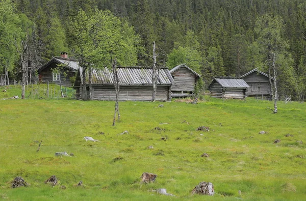 Doğa rezerv Tandovala Dalarna, İsveç'te tarihsel dağ evi
