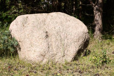Lubmin, Mecklenburg-Vorpommern, Germany yakınındaki düzensiz bloğu