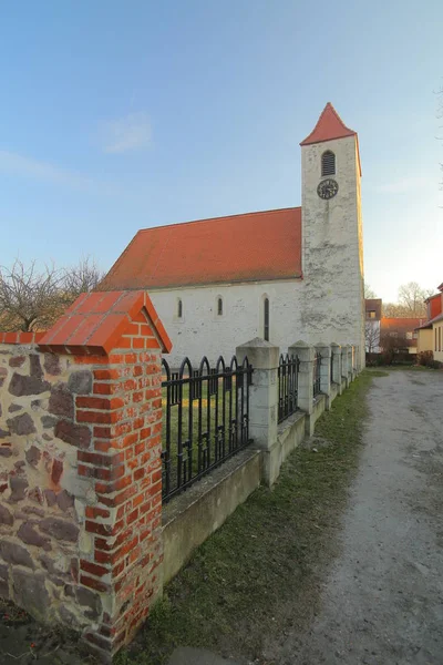 马格德堡-Ottersleben 中的施洗者圣约翰教堂 — 图库照片