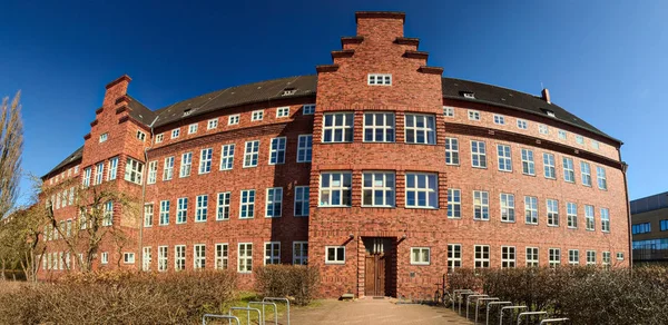 Hospital histórico, listado como monumento em Greifswald, Alemanha — Fotografia de Stock