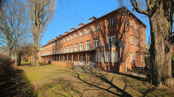 Historische ziekenhuis, geklasseerd als monument in Greifswald, Duitsland — Stockfoto