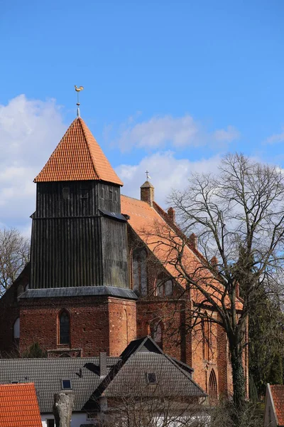 Εκκλησία Του Χωριού Reinberg Στη Βόρεια Γερμανία — Φωτογραφία Αρχείου