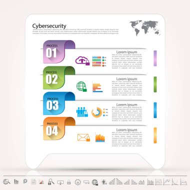 İş grafik veri öğesi şablonları kümeleri, grafik, grafik, zaman çizelgesi, infographics, degrade renk stili
