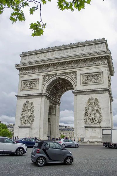 Arco di Trionfo a Parigi. — Foto Stock